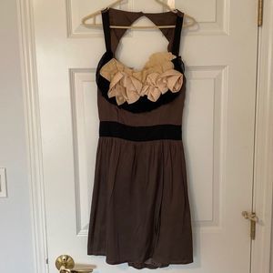 Esley Vintage Floral Front Embellished Vintage dress